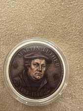 Love This Martin Luther reformation Scholar, Themed Commerative Coin picture