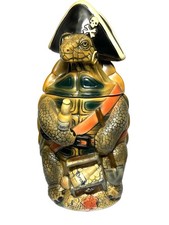 Rare VTG 1998 Corona Beer Figural Pirate Sea Turtle Figural Stein by Tradex picture