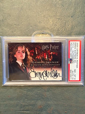 2004 Artbox Harry Potter POA A10 Hermione Granger Emma Watson Auto PSA/DNA picture