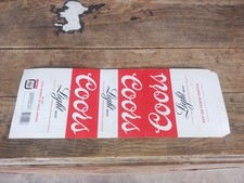 1978 coors light NOS 6 pack carrier unused and never folded one year only script picture