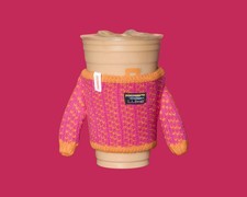 Dunkin x L.L.Bean Cup Sweater Sleeve 2026 Limited Edition Coffee Accessory picture