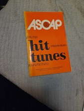 Vintage American Society Of Composers, Authors & Publishers Hit Tunes Book picture