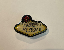 Vintage Las Vegas Sign pin, Welcome to Fabulous Las Vegas, NEEDS NEW BATTERY picture