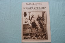 1914 OCT 22 NEW YORK TIMES MID-WEEK PICTORIAL WAR EXTRA-ALGERIAN CAVALRY-NP 9120 picture