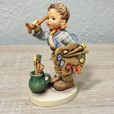 Goebel Hummel The Artist HUM 304 TMK5 1955 Boy Painting 5
