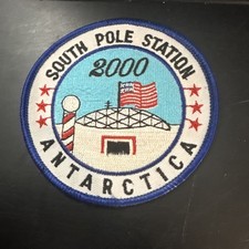 US Antarctica EXPEDITION 2000 Station South Pole Patch picture