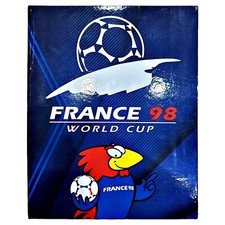 1998 World Cup Sticker Album - France - Hard Cover - 762/762 - Brazil - ALOLLA picture