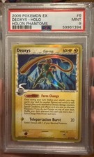 2006 Pokémon EX Holon Phantoms Deoxys Holo #6 PSA 9 Cert 59961394 picture