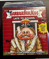 Topps Garbage Pail Kids Late to School 2020 Sealed Box 43 Cards Stickers picture