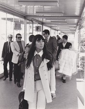 Sonny Cher THREE ORIGINAL PRESS PHOTOGRAPHS OF SONNY AND CHER IN PARIS #171764 picture