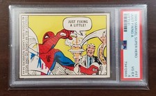 1966 Donruss Marvel Spider-Man Rookie #41 PSA 4 picture