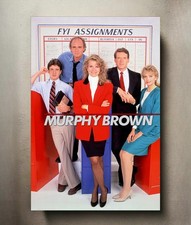 Murphy Brown 8x12 Metal TV Show Poster Sign picture