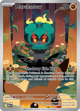 Pokemon Marshadow 146/132 Holo Illustration Rare Mega Evolution NM picture