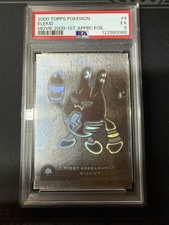Topps 2000 Pokémon The Movie 2000 Elekid 1st Apprc Foil Holo 4/6 PSA 5 picture