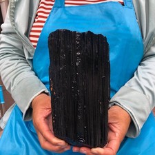 5 LB Natural Black Tourmaline Raw Large Crystal Display Piece Healing 6670 picture