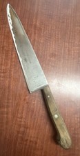 Vintage J A Henckels Twinworks 102-10 German Carbon Steel Chef Knife Sharp picture