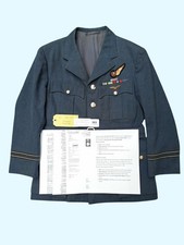 Post-WW2 RAF OFFICERS SD TUNIC - NAMED 