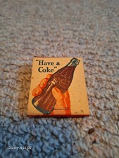 Vintage 1950's Coca-Cola Matchbook