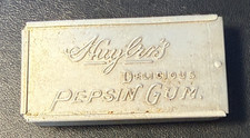 Vintage Huyler's Delicious Pepsin Gum Aluminum Slide Box picture