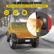VEVOR 5KW Diesel Air Heater All in One 12V Diesel Parking Heater Silencer 5000W  picture