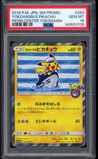2018 Pokemon Center Yokohama's Pikachu Japanese SM Promo #283 PSA 10 GEM MINT picture