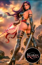 PSYLOCKE COSPLAY  V3 | VIRGIN NICE | SINGLE COVER PRINT | KURVES COMICS picture