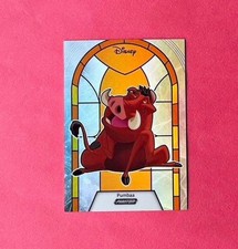 2025 Kakawow Disney PUMBA Stained Glass Orange /50 Lion King picture