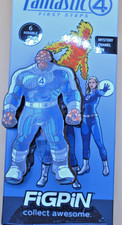 The Thing Quest FigPin Enamel Pins Fantastic Four (Super Rare) Official picture