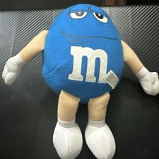 M&M Blue Plush Toy 9” picture