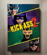Kick-Ass 2 8x12 Metal Movie Poster Sign picture