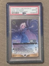2025 Disney Lorcana Elsa Ice Maker PSA 10 GEM MT Prize Wall Exclusive Promo #6 picture