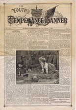 The Youth's Temperance Banner Newspaper, Vol. XXIX No. 21, November 1, 1894 picture