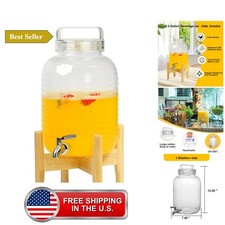 1.5 Gallon Shatterproof Tritan Drinks Dispensers for Parties, Plastic Beverag... picture
