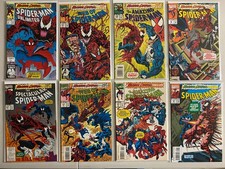 Spider-Man lot (Maximum Carnage) Marvel (6.0 FN) 14 different books (1993) picture