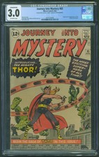 Journey Into Mystery #83 (1962) CGC 3.0 1st Appearance of Thor [Marvel] SA picture