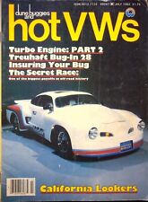 TURBO ENGINE - HOT VW'S MAGAZINE, VOLUME 15, NUMBER 7, JULY 1982 VINTAGE picture