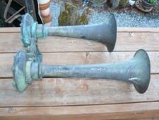 Vintage Kahlenberg D-2 Air Horns with Mount for Restoration picture
