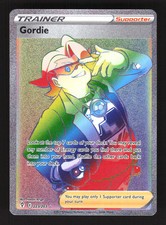 Gordie (Secret) #223/203 SWSH07: Evolving Skies Pokemon Card - LP picture