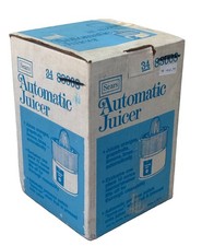 Vintage Sears Automatic Juicer Original Box 83008 NEW IN OPENED BOX picture