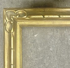 VINTAGE FITs 20”x24” GOLD GILT ART NOUVEAU ARTs & CRAFTs PICTURE FRAME picture