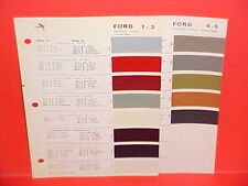 1960 1963 1965 1969 FORD OF HOLLAND AMSTERDAM CORTINA MK II GLASURIT PAINT CHIPS picture