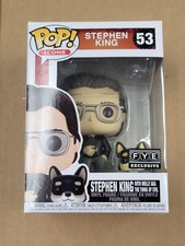 Funko Pop Stephen King with Corgi - Books A Million Exclusive Figure New 53 picture
