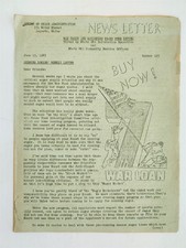1945 antique OPA NEWS LETTER augusta me WAR RATIONING sugar gas WWII picture