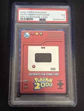 Topps 2000 Pokémon Movie 2000 Gary Ash Mom  35mm Film Frame M02 PSA 3 #163887931 picture