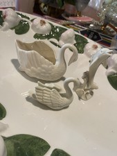 Rare Lenox Lot, Large Blue Mark Swan , Swan & Dolphin Regular Mark Mint Pristine picture