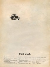 Volkswagen Beetle VW Bug Poster 