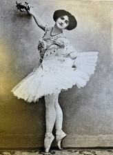 1910 Vintage Illustration Dancer Albertina Rasch picture
