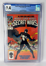 Marvel Super-Heroes: SECRET WARS #8 CGC NM 9.4 White Pages 1st Black Suit picture