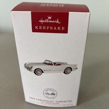Hallmark Keepsake 1953 Chevrolet Corvette 70th Anniversary Ornament picture
