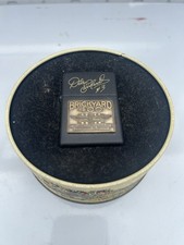 1995 Brickyard 400 Zippo Lighter Nascar Dale Earnhardt in Tin-missing lid to tin picture